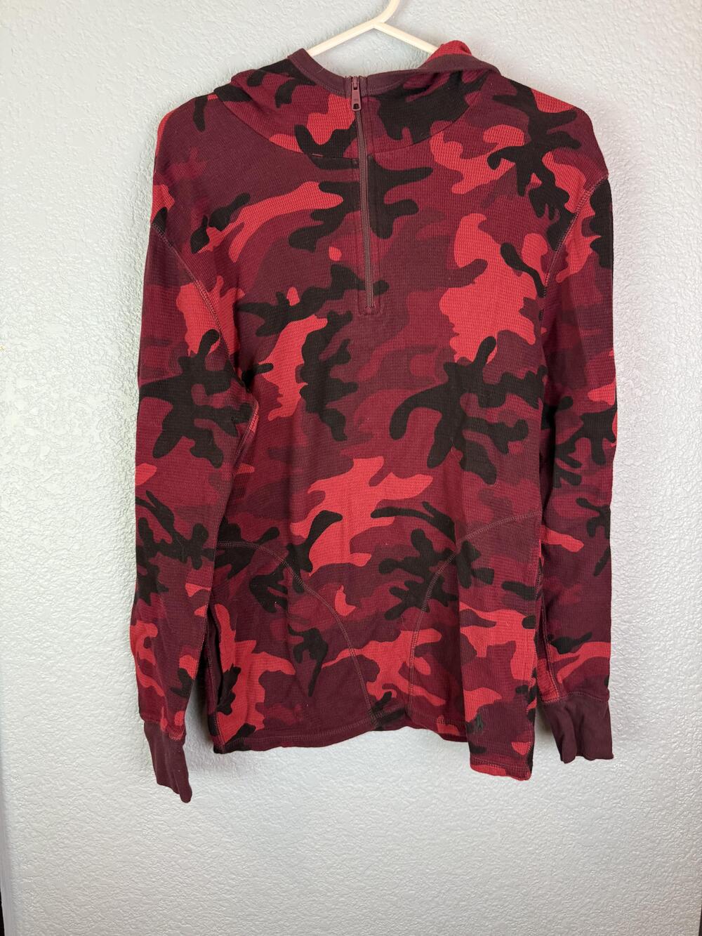 Polo Ralph Lauren Hoodie Shirt Mens Small Pullover Long Sleeve Camo